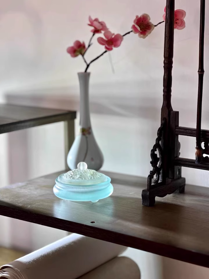 ZenWave Crystal Fusion Incense Burner - Cheng