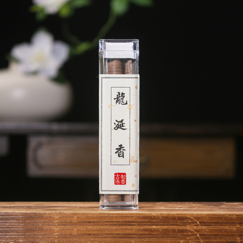 Oceanic Ambergris Dragon Coils (40 Pcs) | Rare Marine Luxury + Free Ceramic Crane 龙涎香