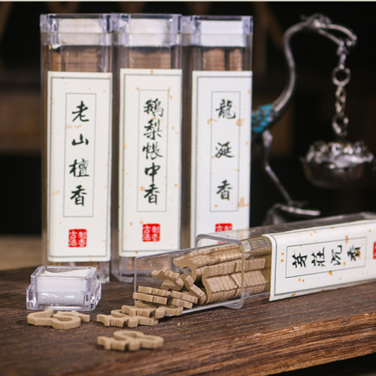 Oceanic Ambergris Dragon Coils (40 Pcs) | Rare Marine Luxury + Free Ceramic Crane 龙涎香