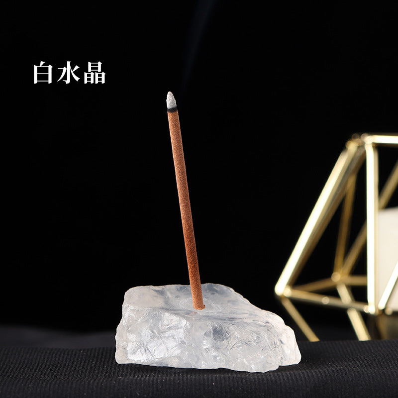 Crystal Incense Holder - Yellow Aventurine: Optimism & Confidence
