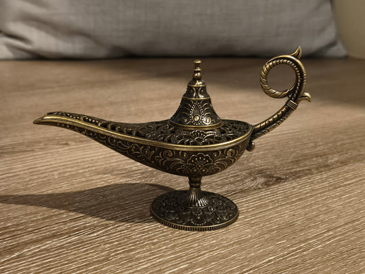 Aladdin Magic Lamp Shape Incense Burner